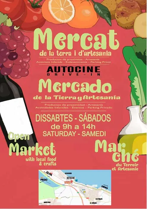 Mercado de la Tierra y Artesanía Autocine Drive-In