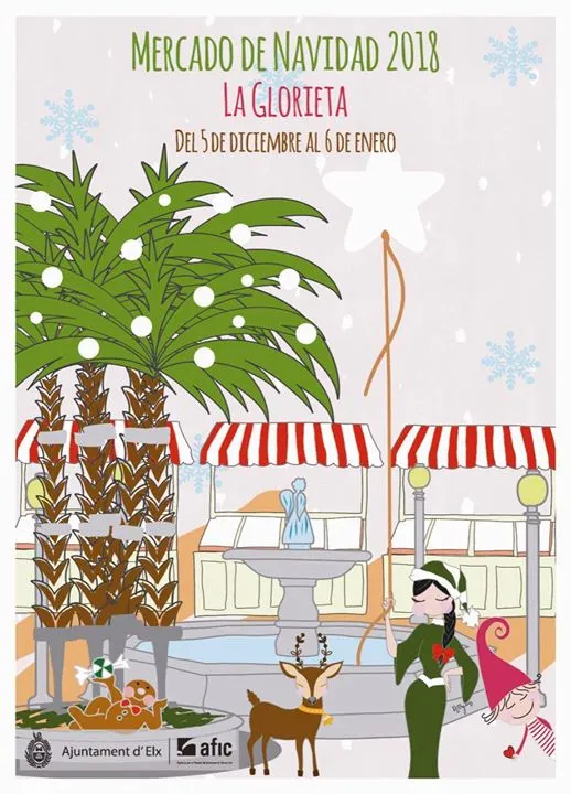 Mercado de Navidad 2018. La Glorieta