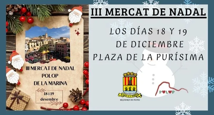 Mercado de Navidad Polop 2021