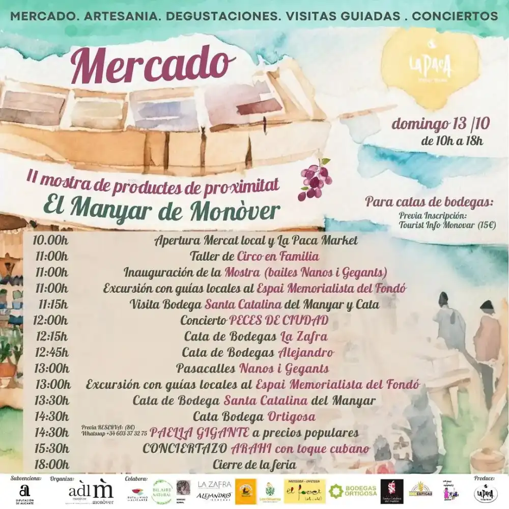 Mercado El Manyar de Monóver 2024