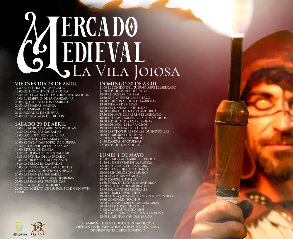 Mercado Medieval en Villajoyosa 2023