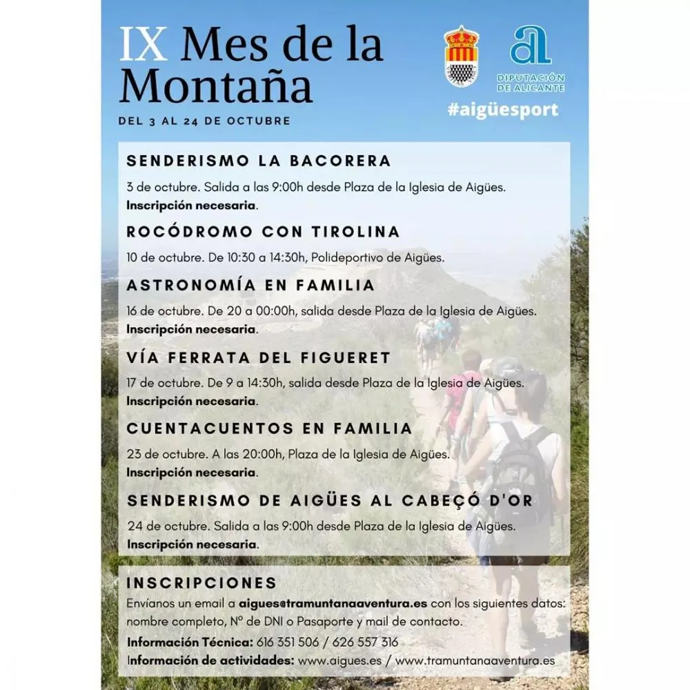 Mes de la montaña en Aigües