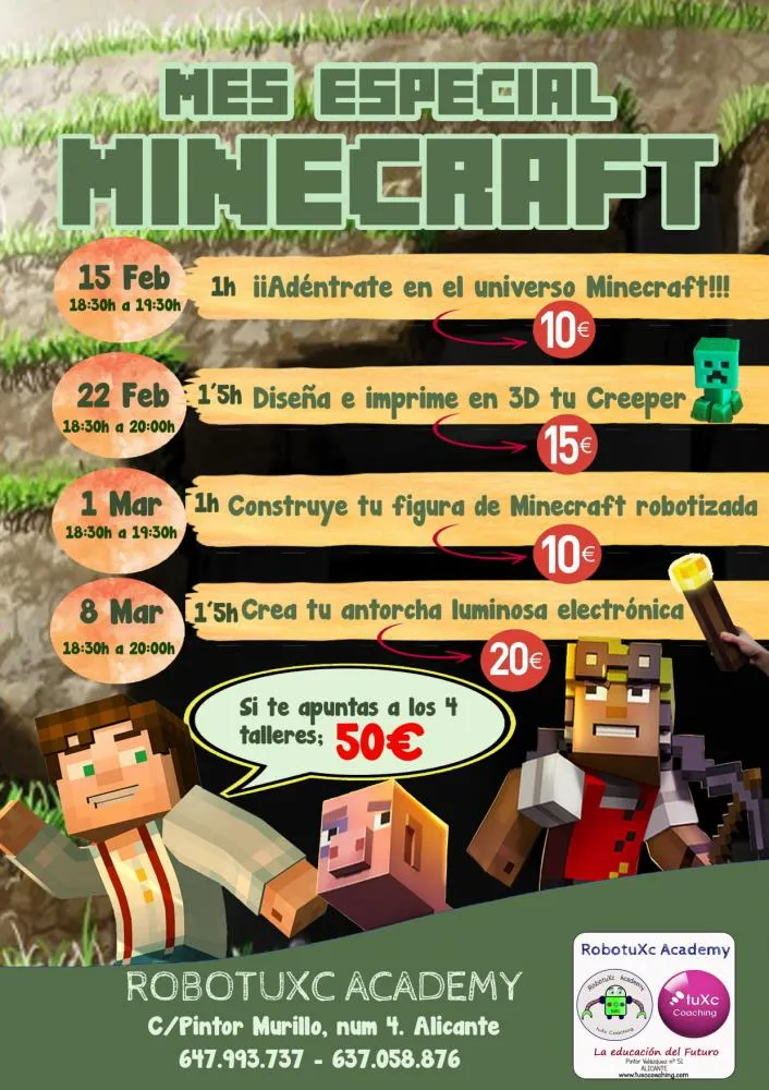 Mes Especial Minecraft RobotuXc