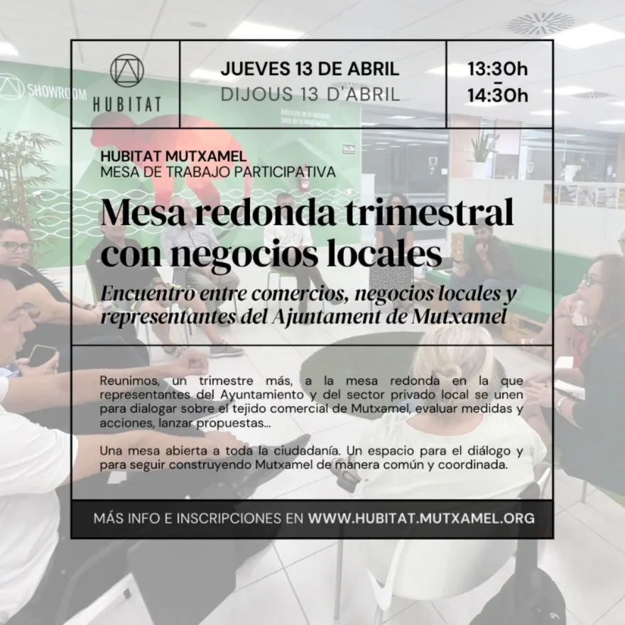 Mesa redonda trimestral con negocios locales