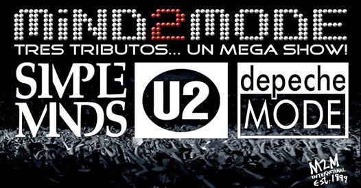 Mind2Mode, tributo a Depeche Mode, U2 y Simple Minds