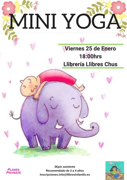 MINI YOGA PARA Peques en Llibres Chus