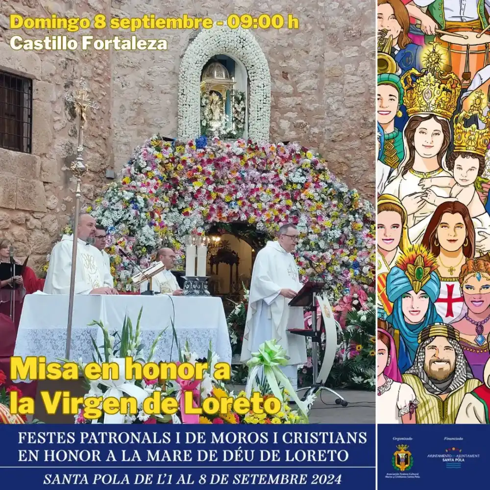 Misa en honor a la Virgen de Loreto ► Fiestas Santa Pola 2024