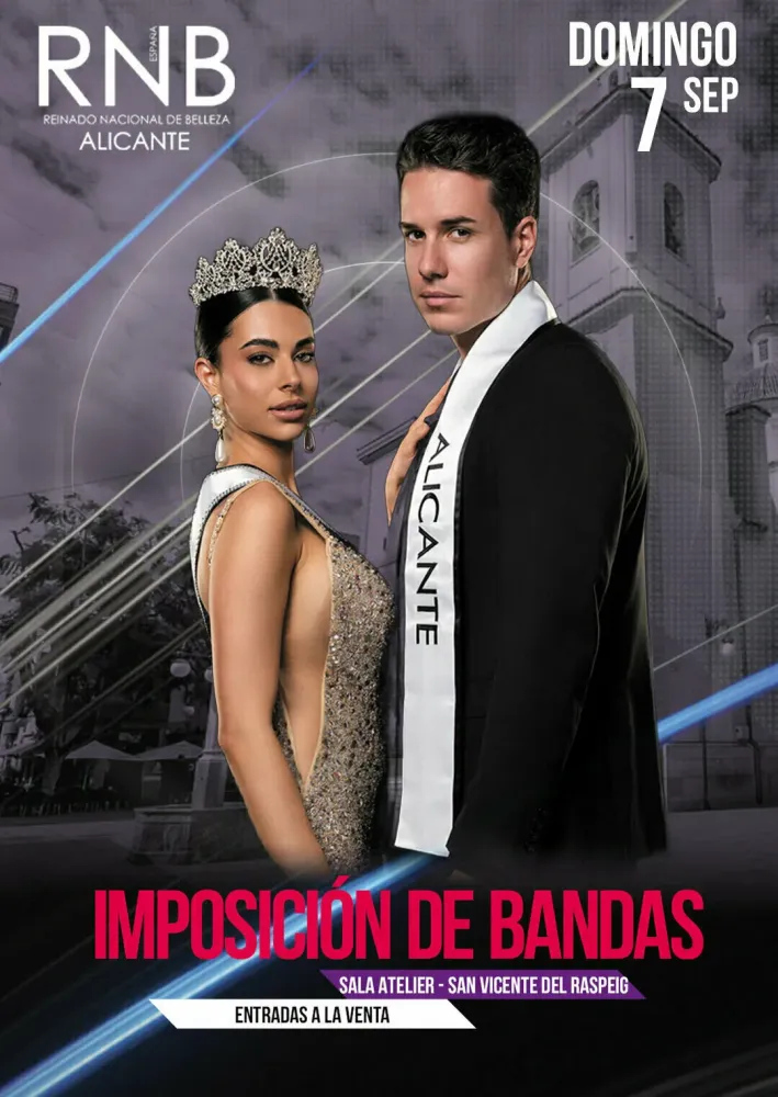 Miss & Mister Rnb Alicante - Imposición de Bandas