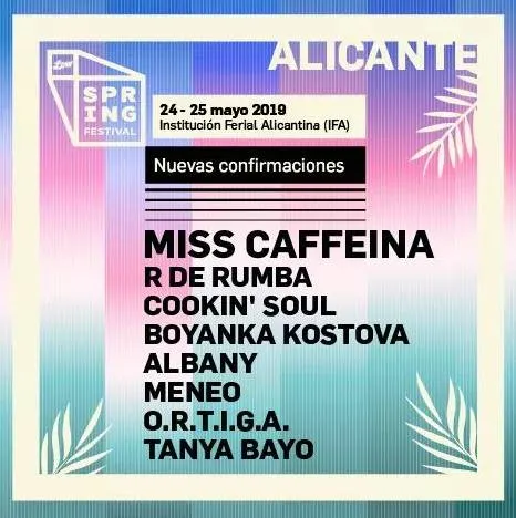 Miss Caffeina en Alicante (Spring Festival)