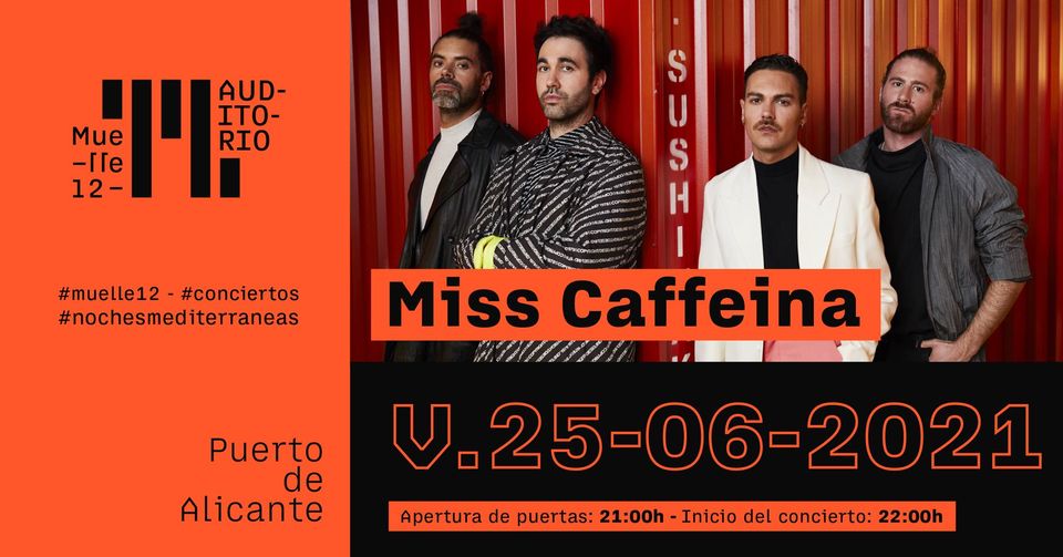 Miss Caffeina en concierto en Alicante