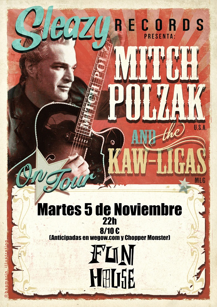 MITCH POLZAK & THE KAW-LIGAS en Cox