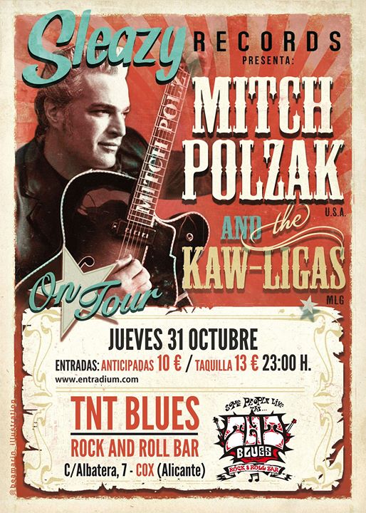 Mitch Polzak & The Kaw-Ligas En TNT Blues,Cox