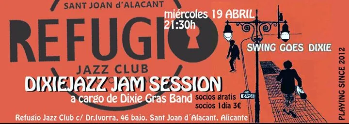 Miércoles 19 de abril de 2017 en Refugio Jazz Club