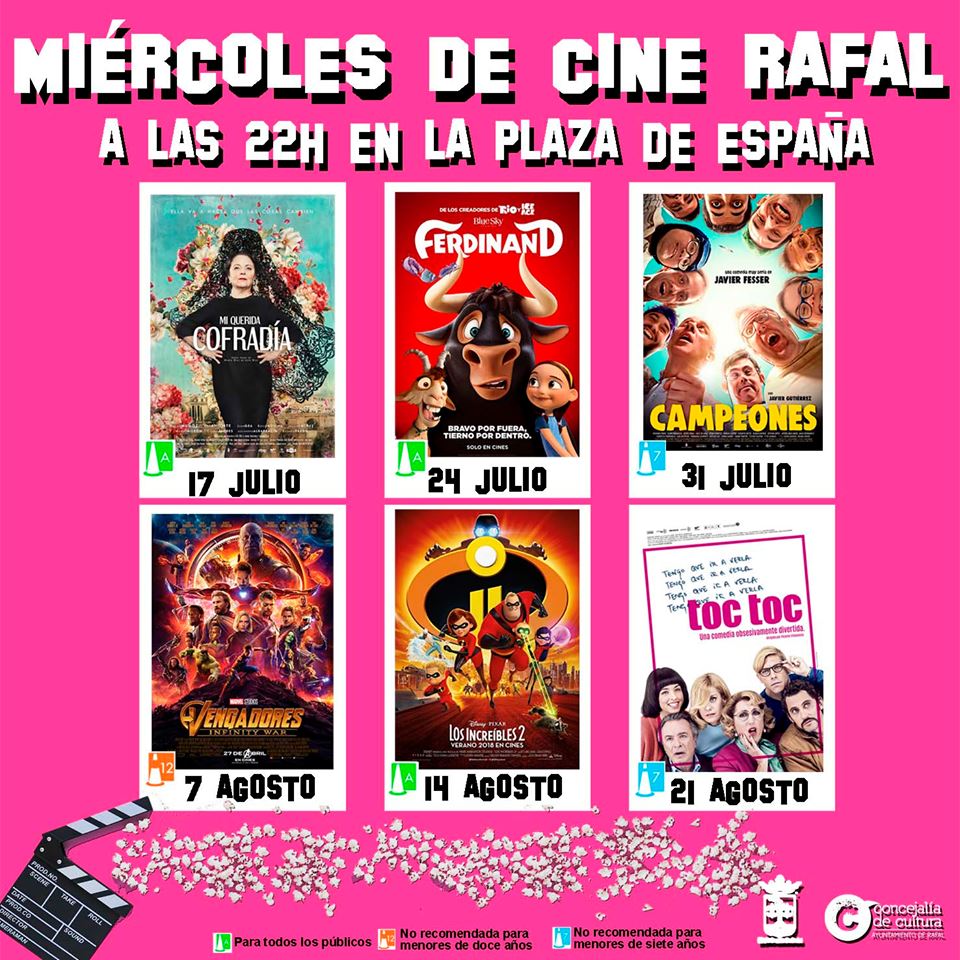 Miércoles de cine Rafal 2019