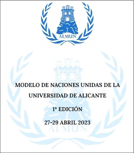 Modelo de Naciones Unidas de la Universidad de Alicante 1ª Edición