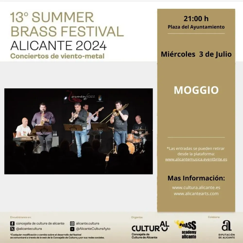 Moggio ► Summer Brass Festival Alicante 2024