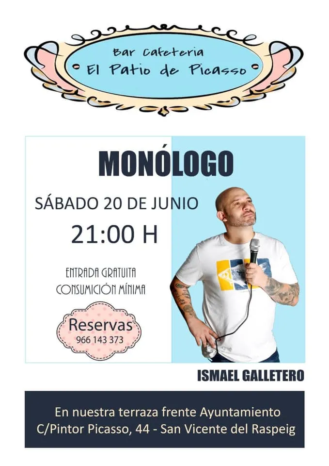 Monólogo de ismael Galletero en San Vicente