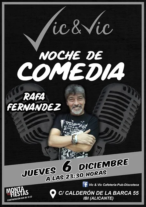 Monólogo de Rafa Fernandez en Ibi