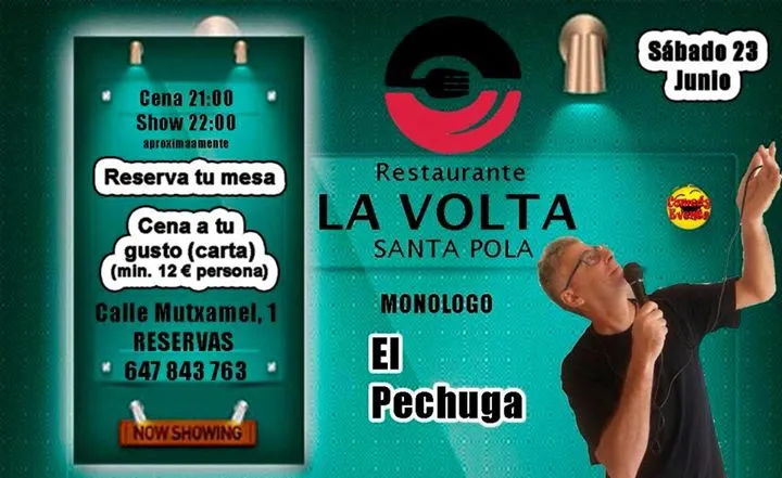 Monólogo del Pechuga en Santa Pola