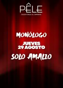 Monólogo Solo Amalio