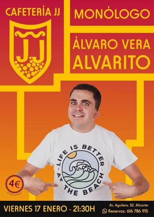 Monólogo-Cafetería JJ-Alvarito