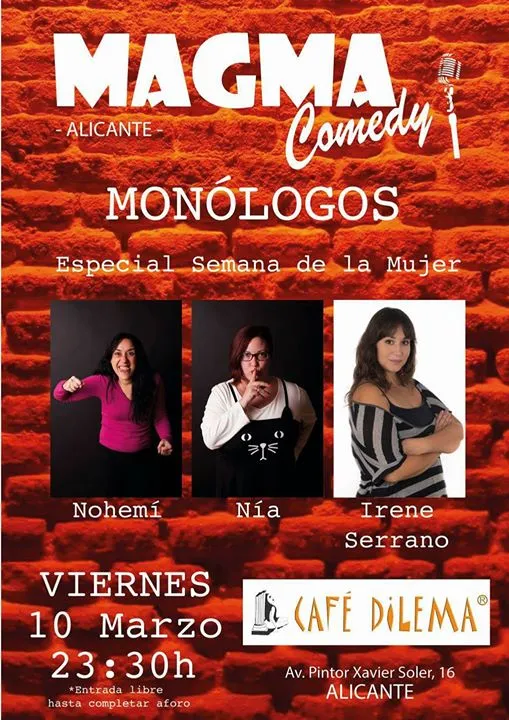 Monólogos Especial Semana de la Mujer
