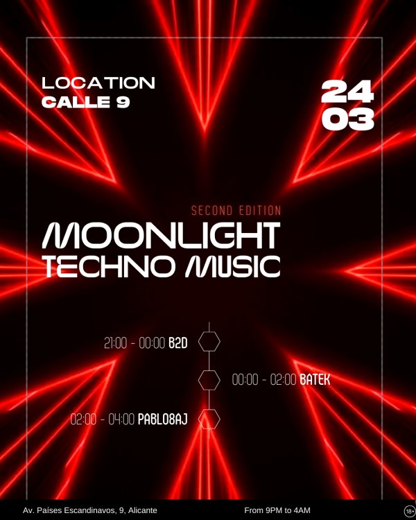 Moonlight Techno Music (Second Edition)