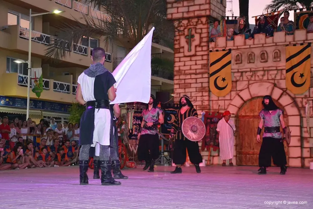 Moros y cristianos, reconquista del Castillo de Jávea