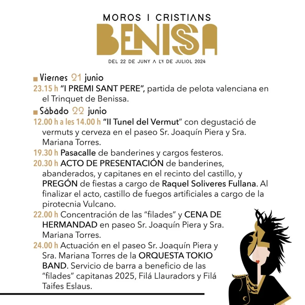 Moros y Cristianos Benissa 2024