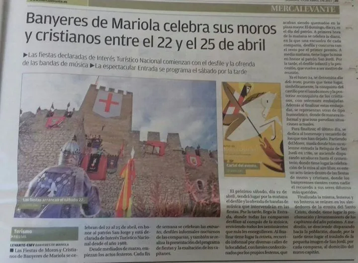 Moros y Cristianos de Banyeres de Mariola