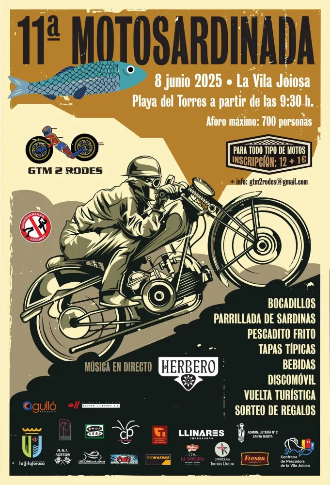 Moto sardinada