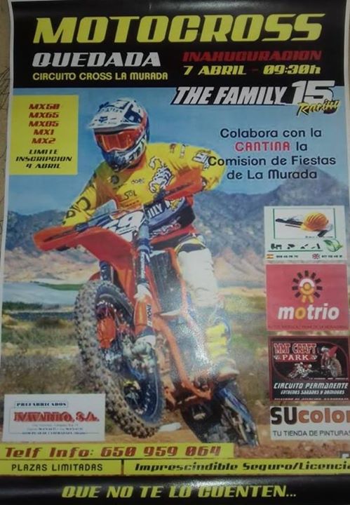 Motocross en La Murada (Orihuela)