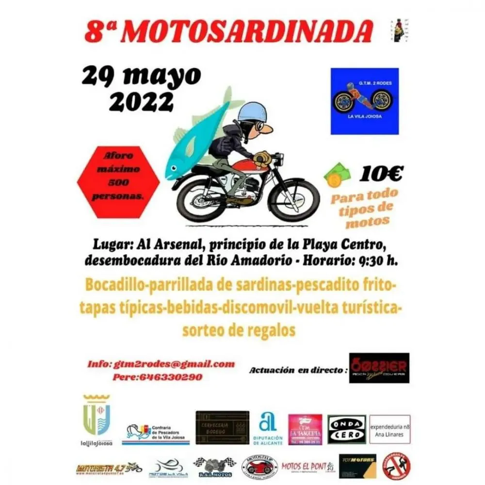 Motosardinada Villajoyosa 2022