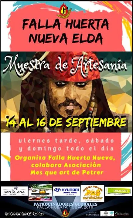 Muestra de artesanía, organizada por Falla Huerta Nueva - Elda