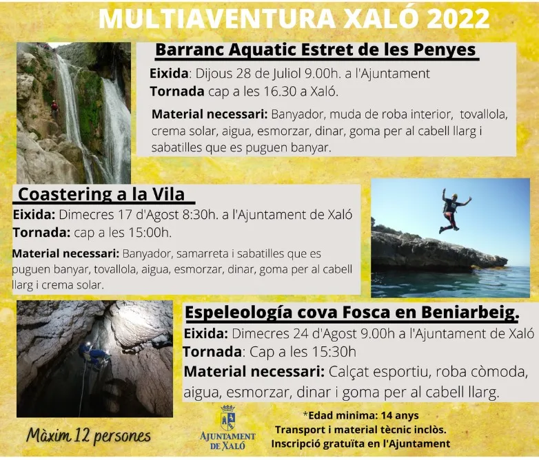 Multiaventura Jalón 2022