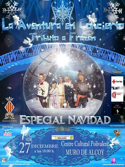 Muro de Alcoy - La Aventura en Concierto - Frozen Navidad