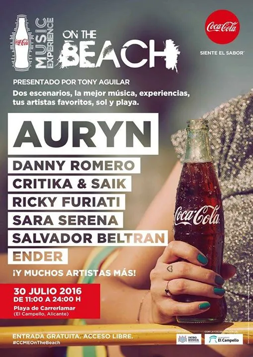 Music Esperience on the Beach - Coca-Cola España