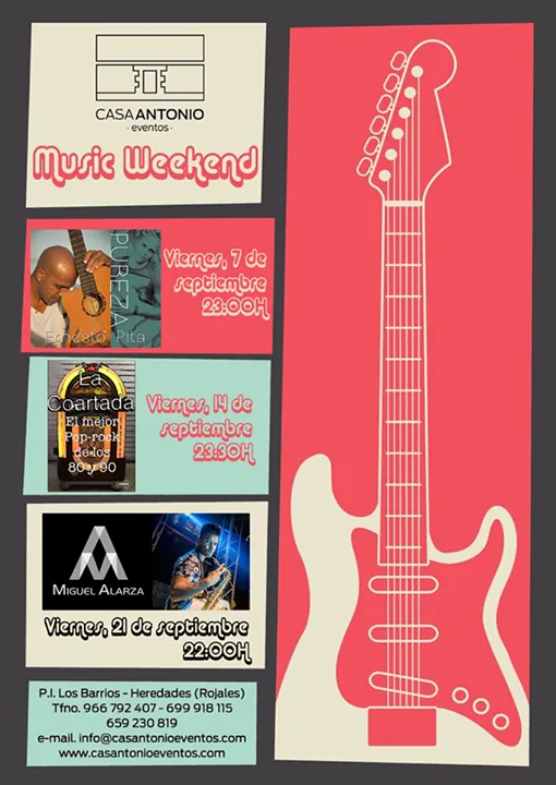 Music Weekend en Casa Antonio Eventos
