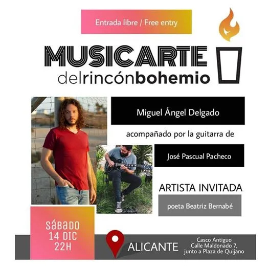 Musicarte del rincón del bohemio - Conciertazo de inauguración