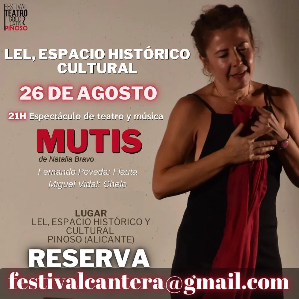 Mutis - Festival de Teatro Grecolatino Pinoso