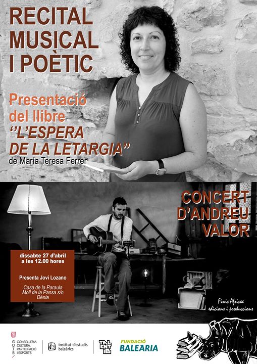 Mª Teresa Ferrer i Andreu Valor. Recital musical i poètic.