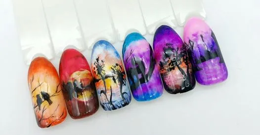 Máster clase de decoración "Magical Sunsets"