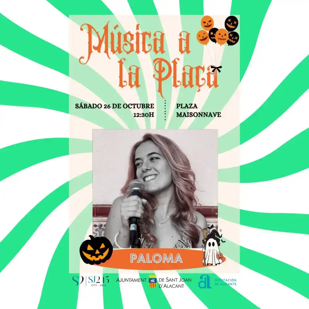 Música a la plaza con Paloma