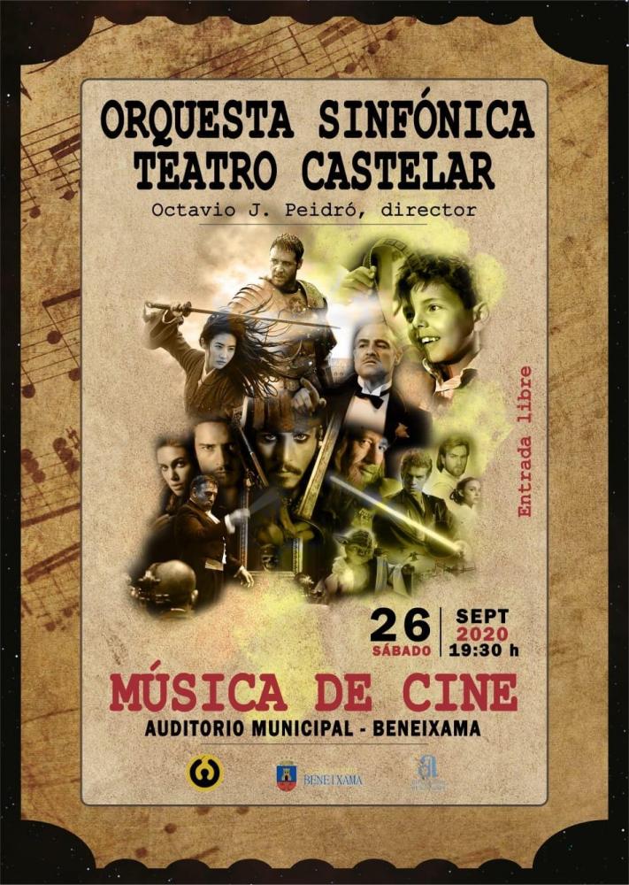Música de cine - Orquesta Sinfónica Teatro Castelar