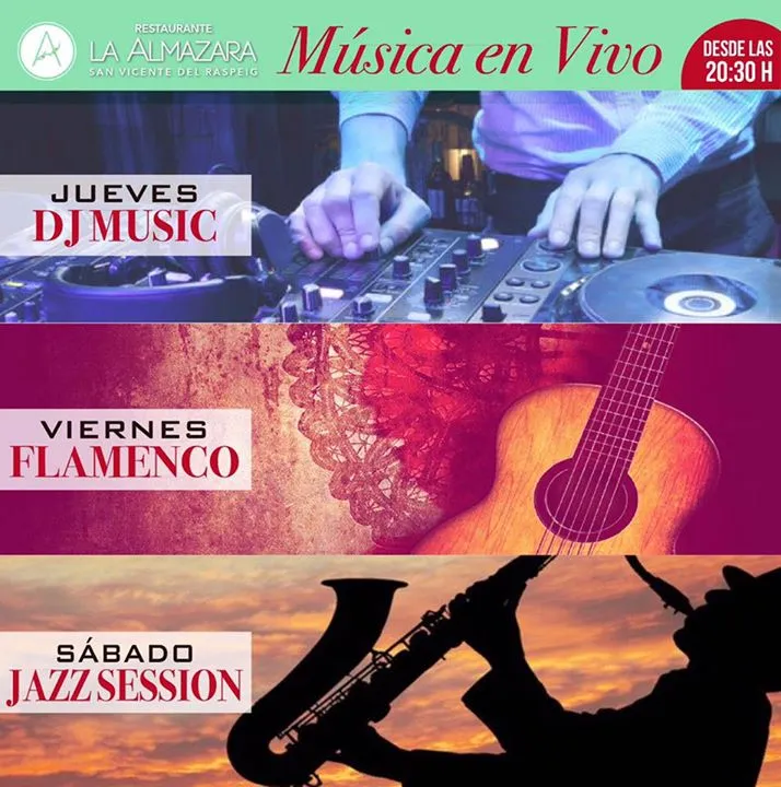 Música en Vivo - Restaurante La Almazara