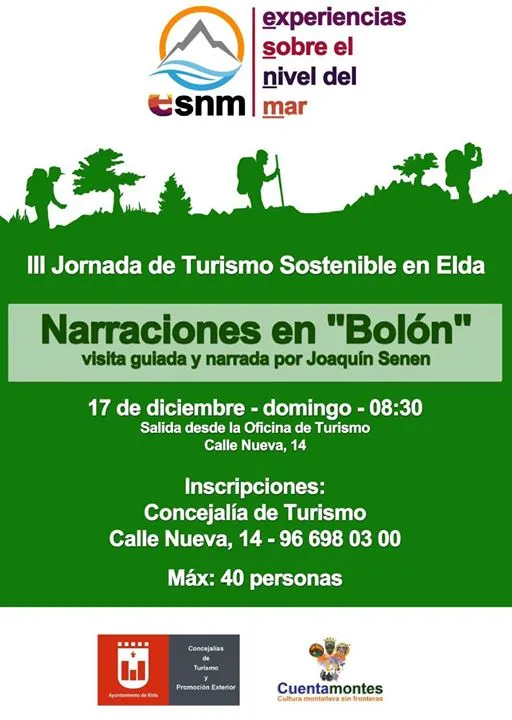 Narraciones en "Bolón" - III Jornada de Turismo Sostenible en Elda