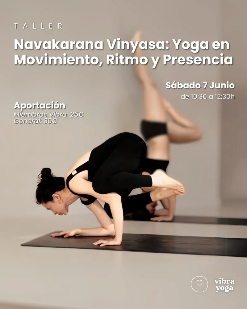 Navakarana Vinyasa 🌟 El yoga que fluye con ritmo, respiración y presencia.
