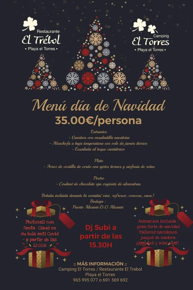 Navidad en Restaurante El Trébol