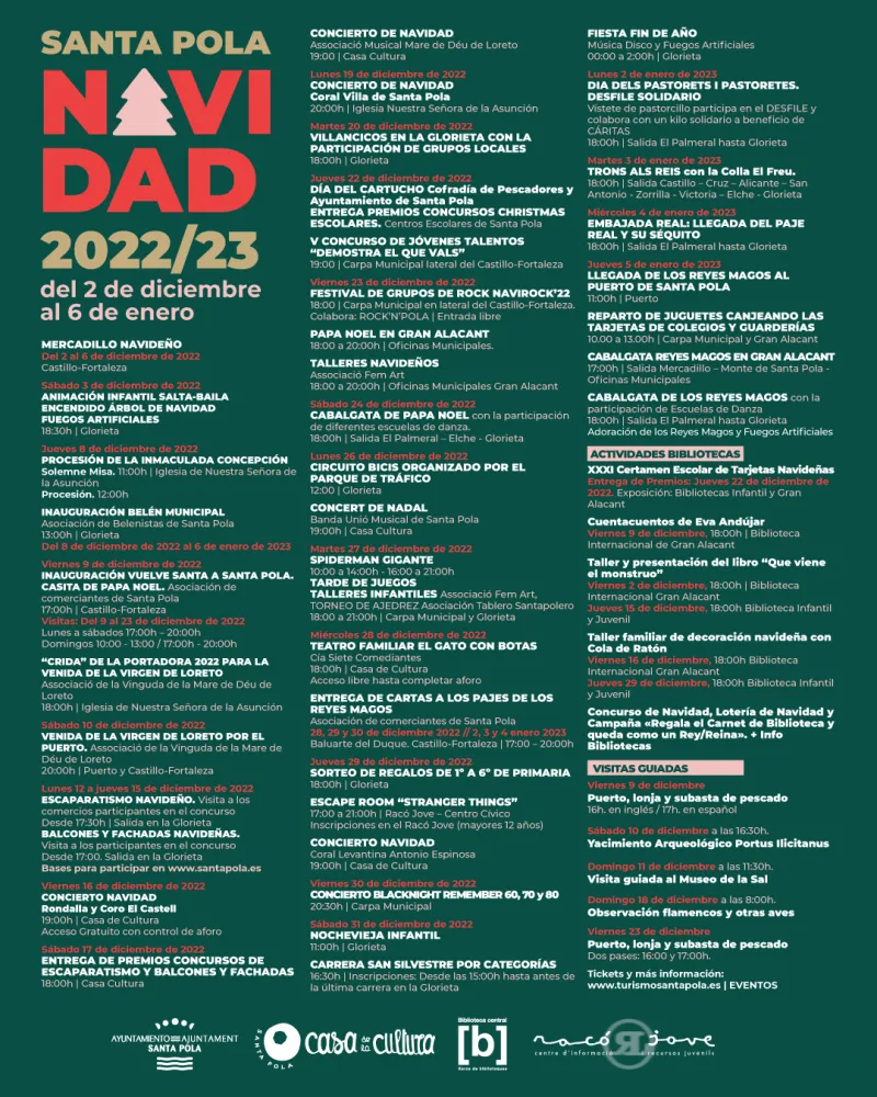 Navidad Santa Pola 2022