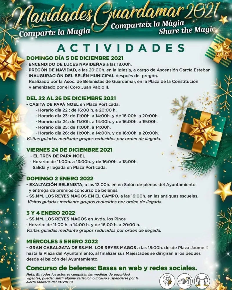 Navidades en Guardamar